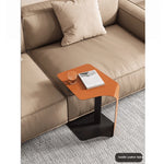 Stylish Synthetic Leather Tea Table - Modern Design for Living Room & Office Decor hakt-5151