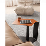 Stylish Synthetic Leather Tea Table - Modern Design for Living Room & Office Decor hakt-5151