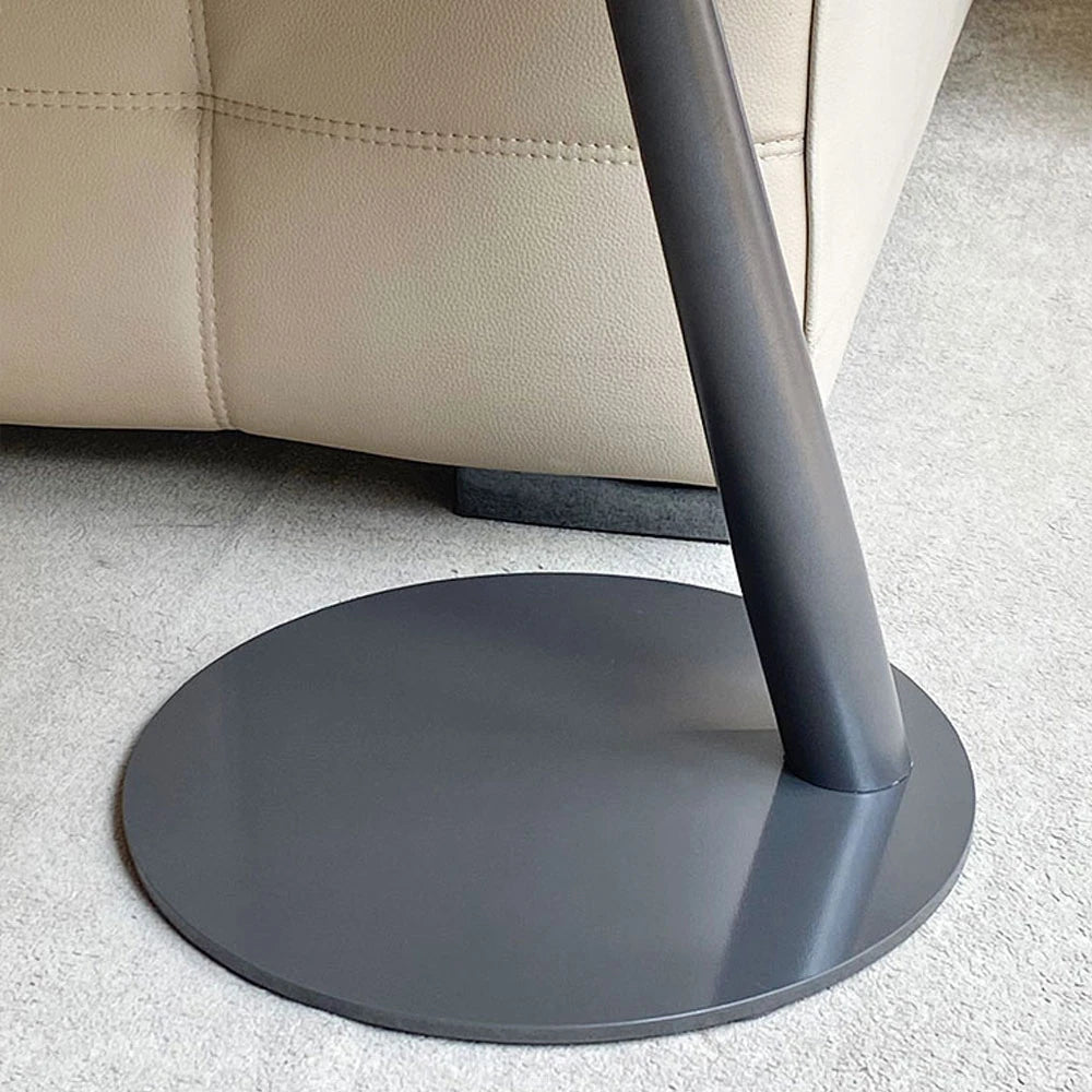 Stylish Tempered Glass and Stainless Steel Tea Table for Modern Living Rooms hakt-5158