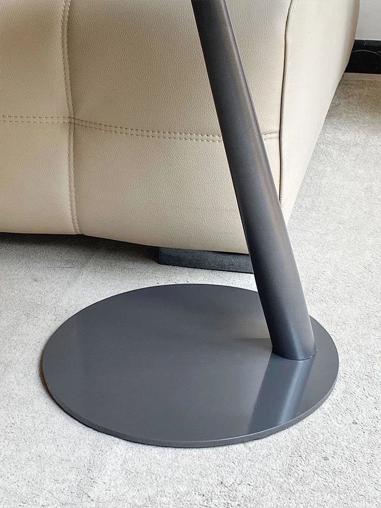 Stylish Tempered Glass and Stainless Steel Tea Table for Modern Living Rooms hakt-5158