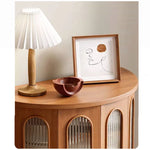 Stylish Glass and Solid Wood Entryway Cabinet - Elegant Storage Solution for Your Home Décor halmh-5297