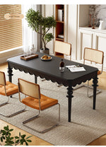 Elegant Solid Wood Dining Table with Multi-Layer Board - Perfect for Modern Home Decor halmh-5318
