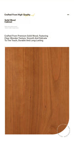 Elegant Solid Wood Cabinet with 6 Drawers – Stylish Storage Solution for Your Home halmh-5327