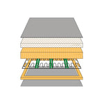 Versatile Sofa: Beige, Dark Yellow, Gray, Green - Light Pine & Oak Wood Options hatx-1023