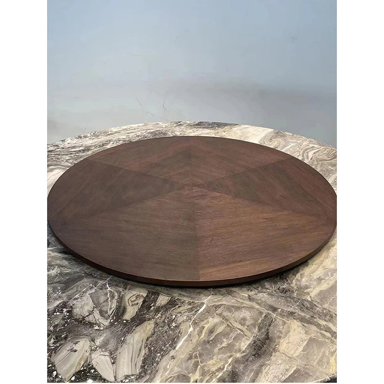 Sleek and Modern Dining Table with Sintered Stone Top and Stylish Synthetic Leather Base - Perfect for Any Dining Room! hbso-3009