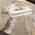 Elegant Oval Sintered Stone Coffee Table – Modern Luxury for Your Living Room hbso-3010