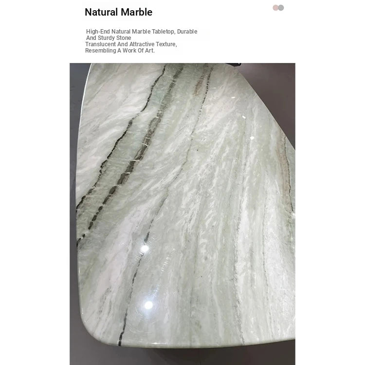 Sleek Sintered Stone Dining Table with Stainless Steel Base - Modern Multi-Layer Design for Stylish Interiors hbso-3017