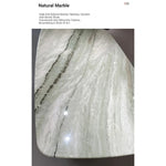 Sleek Sintered Stone Dining Table with Stainless Steel Base - Modern Multi-Layer Design for Stylish Interiors hbso-3017