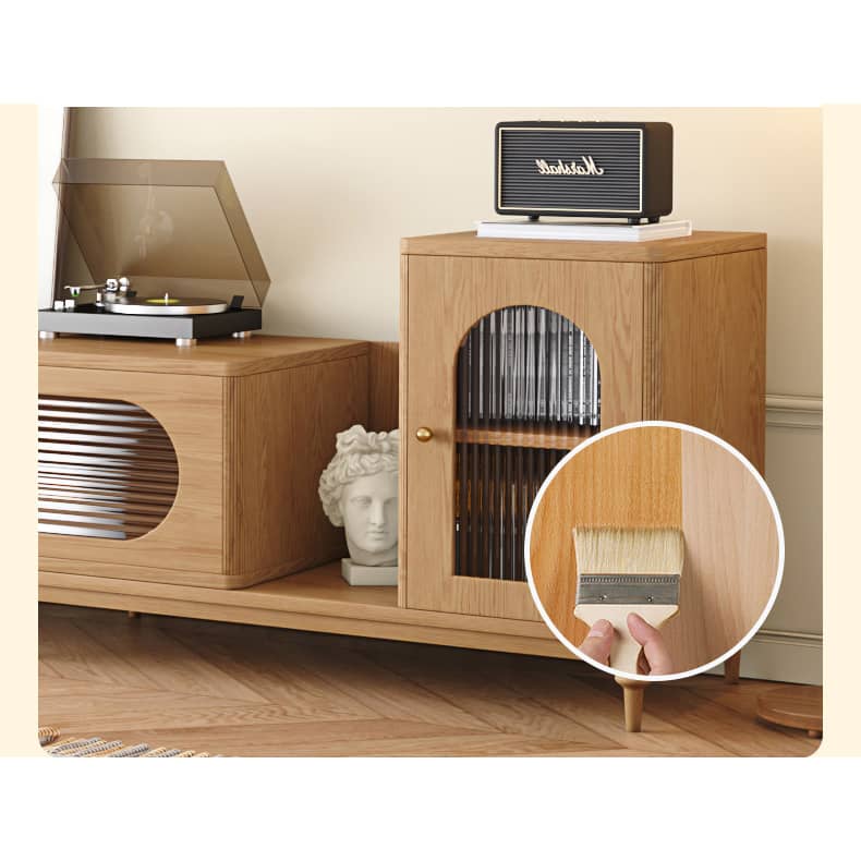 Natural Oak & Pine Tea Table - Elegant Wood Finish for Cozy Spaces hbzwg-644