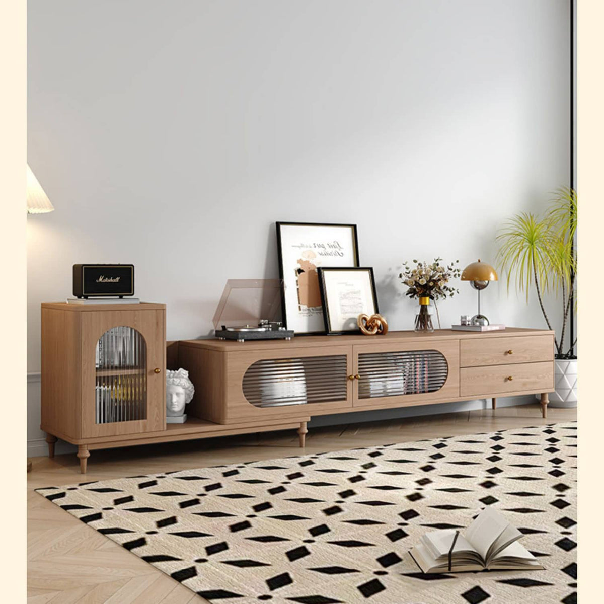 Natural Oak & Pine Tea Table - Elegant Wood Finish for Cozy Spaces hbzwg-644