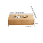 Natural Oak & Pine Tea Table - Elegant Wood Finish for Cozy Spaces hbzwg-644