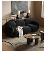Cozy Solid Wood & Cashmere PVC Bread Sofa for Modern Living Rooms - Enhance Your Space! hch-3072