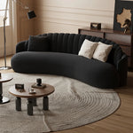 Elegant Solid Wood & PVC Sofa – Modern Chic Design for Your Living Room Comfort hch-3073