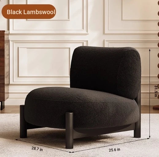 Luxurious Cashmere Accent Chair - Modern Design for Stylish Living Rooms hch-3084