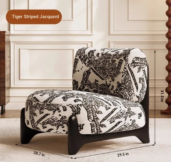 Luxurious Cashmere Accent Chair - Modern Design for Stylish Living Rooms hch-3084