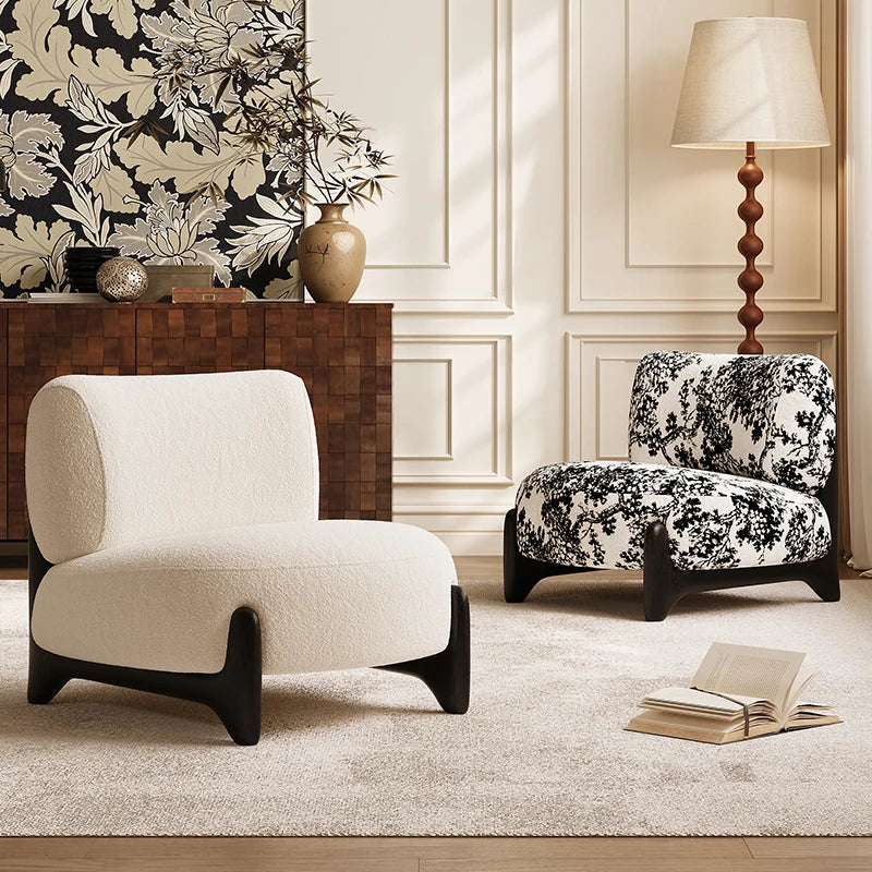 Luxurious Cashmere Accent Chair - Modern Design for Stylish Living Rooms hch-3084