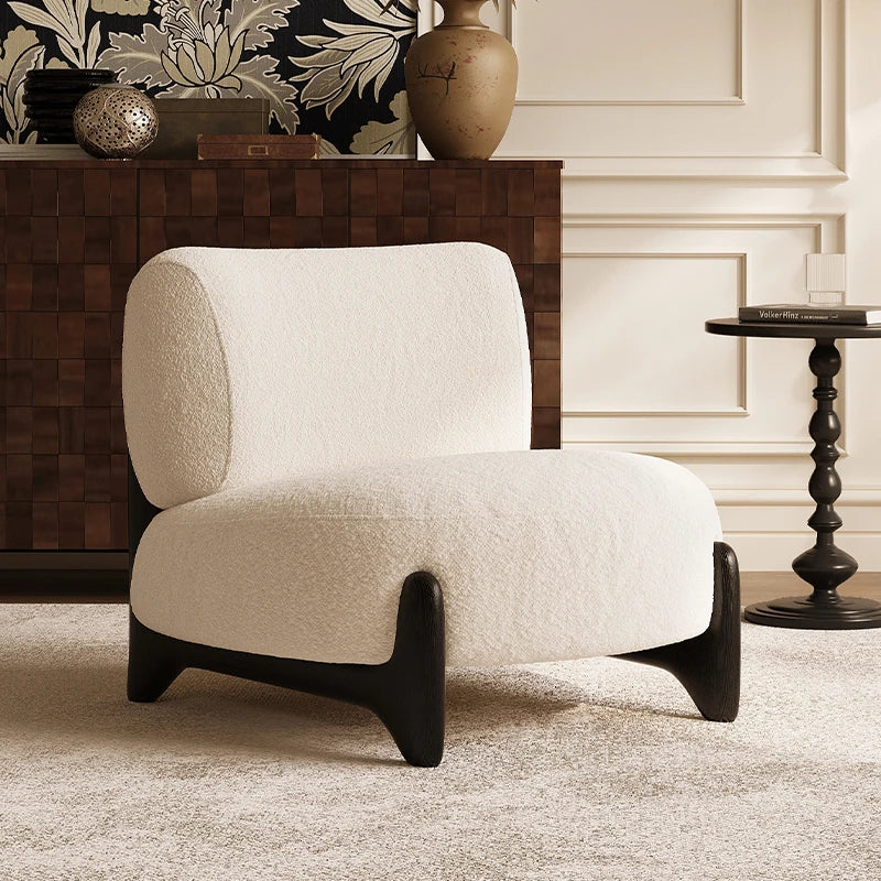 Luxurious Cashmere Accent Chair - Modern Design for Stylish Living Rooms hch-3084