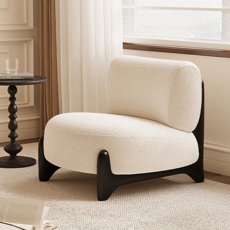 Luxurious Cashmere Accent Chair - Modern Design for Stylish Living Rooms hch-3084