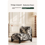 Luxurious Cashmere Accent Chair - Modern Design for Stylish Living Rooms hch-3084