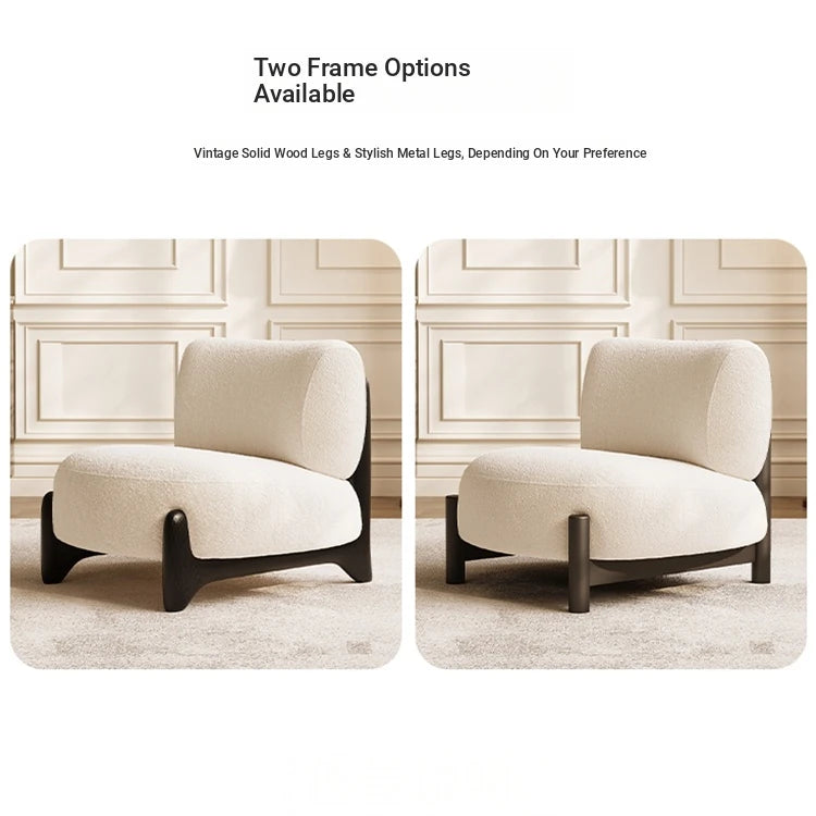 Luxurious Cashmere Accent Chair - Modern Design for Stylish Living Rooms hch-3084