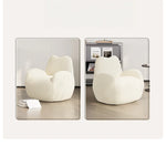 Cozy Cashmere Armchair - Modern Sleek Design for Living Room Comfort hch-3086