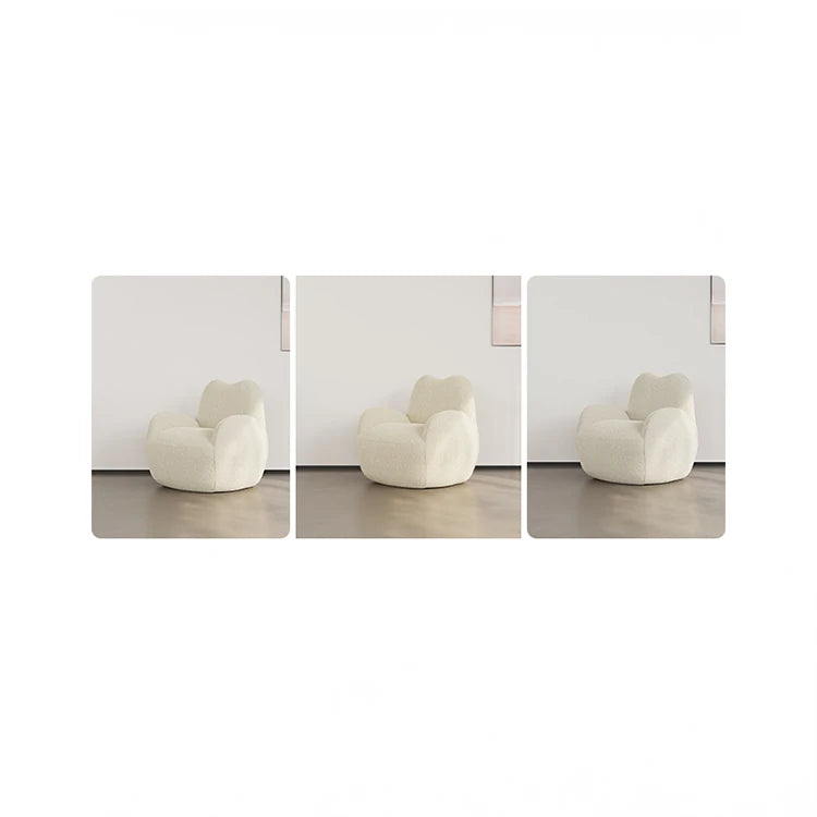 Cozy Cashmere Armchair - Modern Sleek Design for Living Room Comfort hch-3086