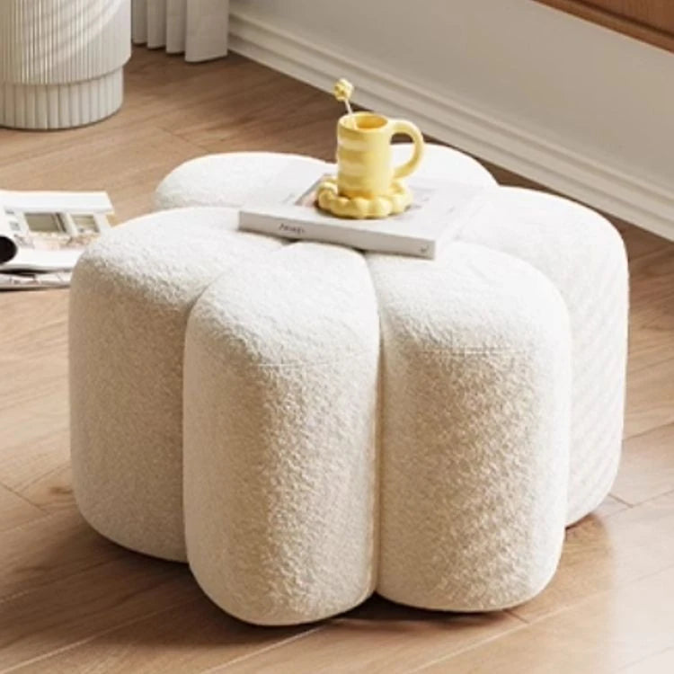 Stylish Cashmere Stool in Unique Floral Design - Perfect for Modern Interiors hch-3090