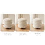 Stylish Solid Wood Cashmere Stool - Modern Comfort for Your Home Décor hch-3091