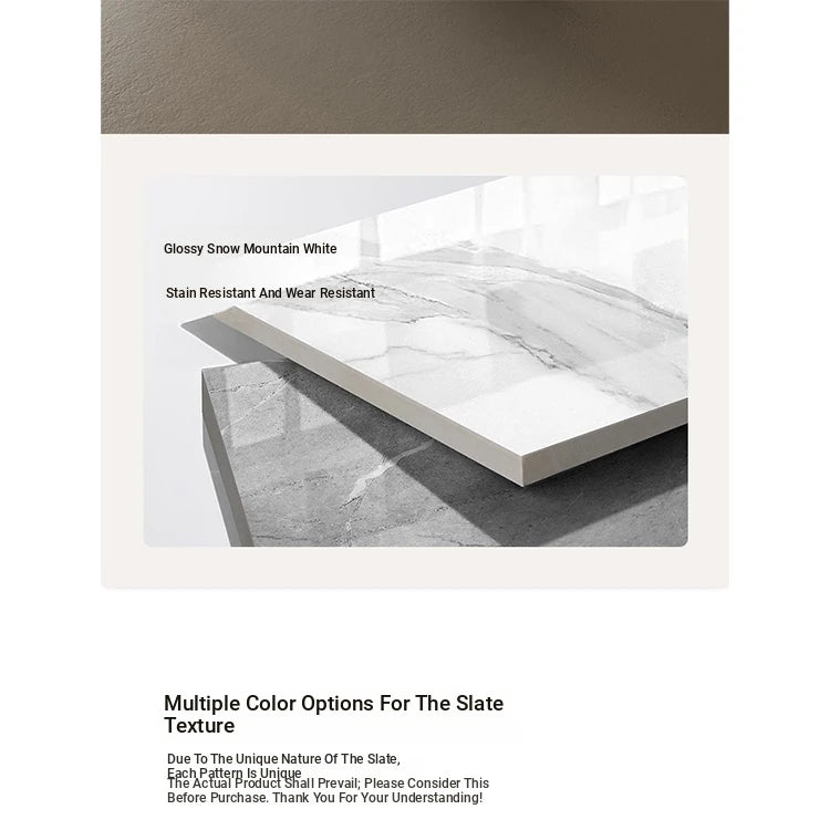 Modern Oval Marble Coffee Table with Stylish Storage - Elegant Living Room Furniture hch-3094