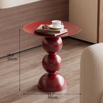 Sleek Modern Black Coffee Table with Unique Bubble Design for Stylish Living Spaces hch-3096