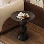 Sleek Modern Black Coffee Table with Unique Bubble Design for Stylish Living Spaces hch-3096