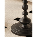 Elegant Round Coffee Table with Stylish Pedestal Base - Modern Living Room Accent Table hch-3097