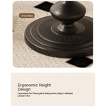 Elegant Round Coffee Table with Stylish Pedestal Base - Modern Living Room Accent Table hch-3097