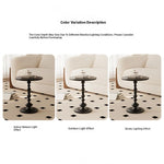 Elegant Round Coffee Table with Stylish Pedestal Base - Modern Living Room Accent Table hch-3097