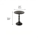 Elegant Round Coffee Table with Stylish Pedestal Base - Modern Living Room Accent Table hch-3097