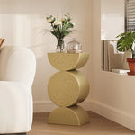 Stylish Round Gold Coffee Table - Modern Accent Furniture for Living Room Décor hch-3099