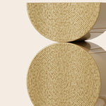 Stylish Round Gold Coffee Table - Modern Accent Furniture for Living Room Décor hch-3099