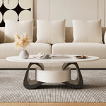 Stylish Sintered Stone Coffee Table with Modern Design for Living Room Elegance hch-3101