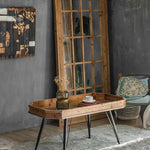 Vintage Chinese Fir Tea Table Set with Sleek Modern Design hdst-4257