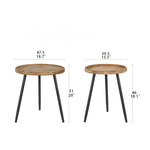 Elegant Chinese Fir Tea Table for Cozy Living Spaces hdst-4259