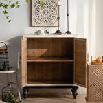 Stylish Chinese Fir Cabinet with Intricate Pattern Design for Elegant Living Spaces hdst-4304