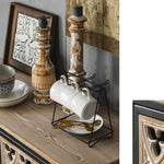 Elegant Chinese Fir Cabinet with Intricate Design - Perfect for Your Living Space hdst-4309