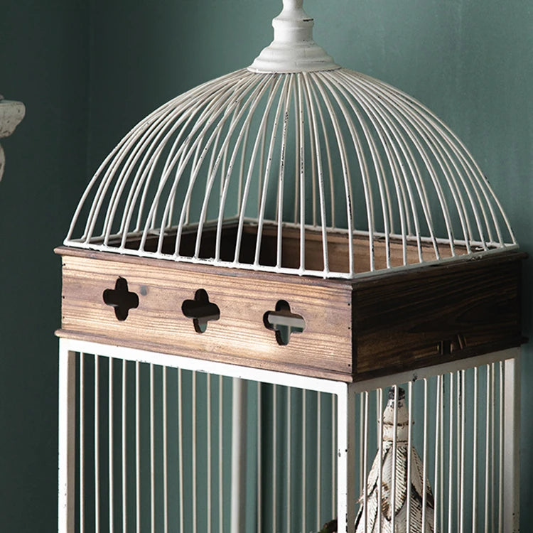 Freestanding Solid Wood Storage Rack with Modern Rustic Design hdst-4310