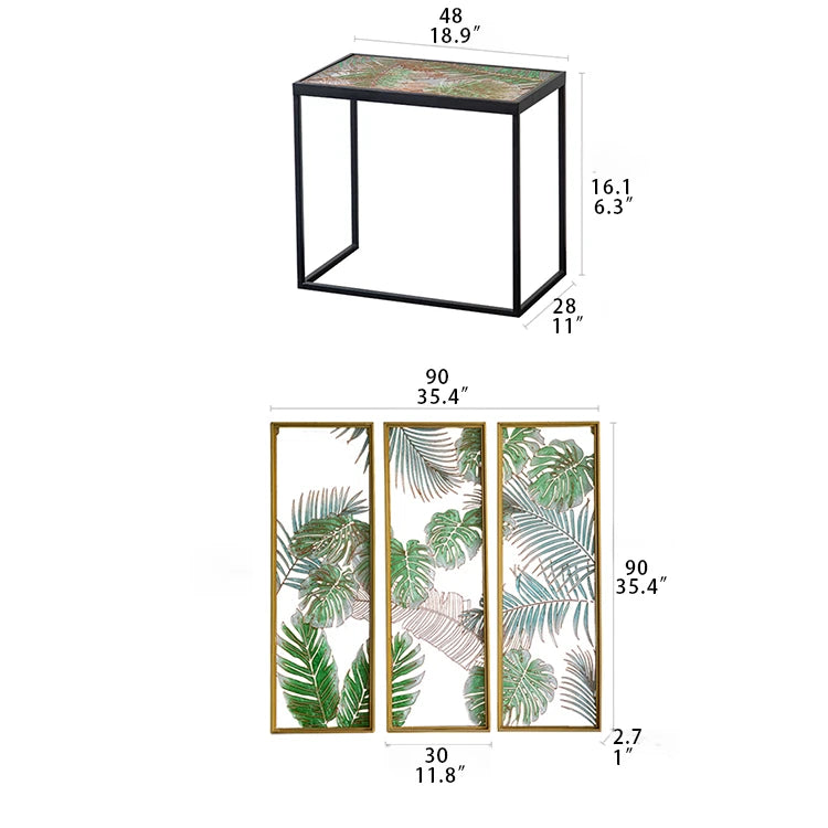 Stylish Tempered Glass Tea Table Set - Perfect for Modern Interiors hdst-4311