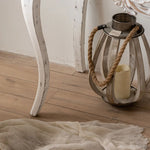 Vintage Style Chinese Fir Storage Rack with Glass Detailing - Elegant Home Decor hdst-4316