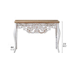 Vintage Carved TV Cabinet with Chinese Fir Density Board – Elegant Living Room Decor hdst-4317