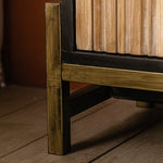 Stylish Solid Wood & Density Board Cabinet - Perfect for Elegant Home Decor hdst-4319