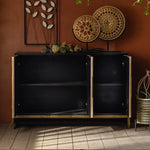 Stylish Solid Wood & Density Board Cabinet - Perfect for Elegant Home Decor hdst-4319