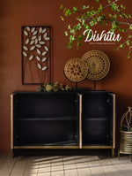 Stylish Solid Wood & Density Board Cabinet - Perfect for Elegant Home Decor hdst-4319