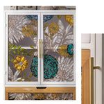 Stylish Chinese Fir Cabinet with Tempered Glass Doors - Modern Accent Storage Unit hdst-4322